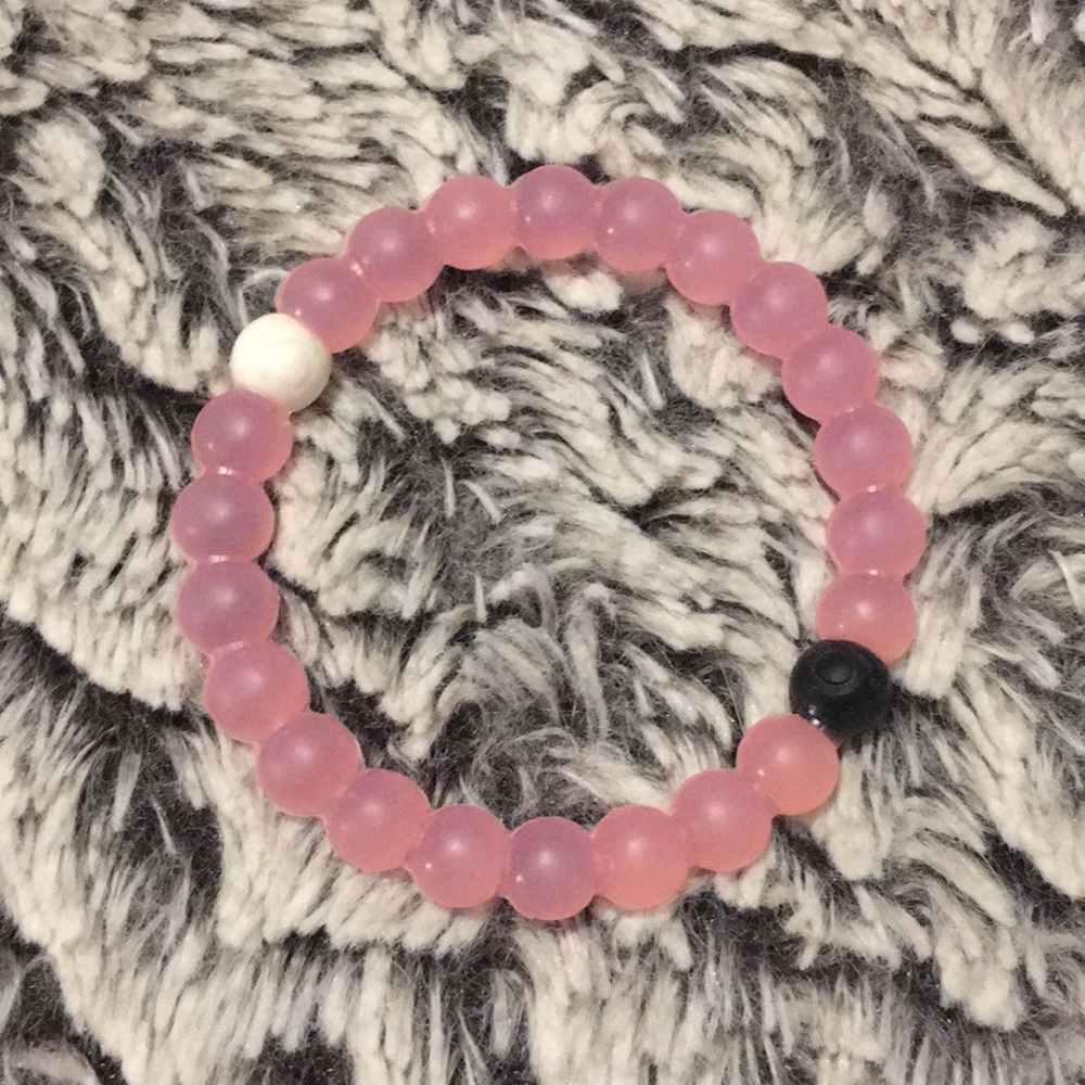 Pink Lokai bracelet